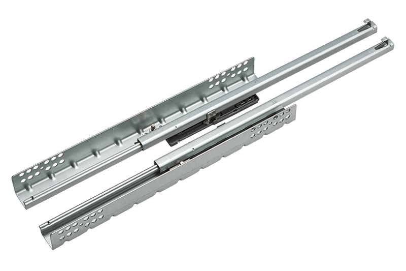 Skinne deludtræk med push