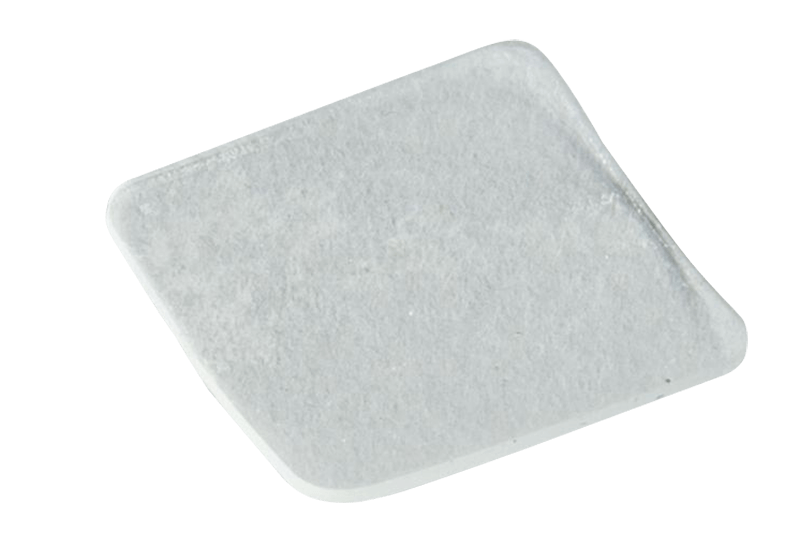 Anslagsdup firkant med selvklæb