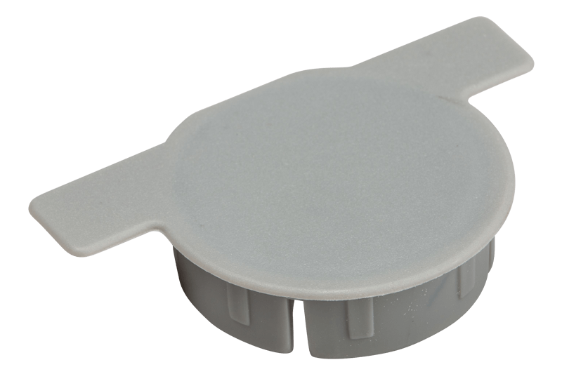 Dækhætte med flange